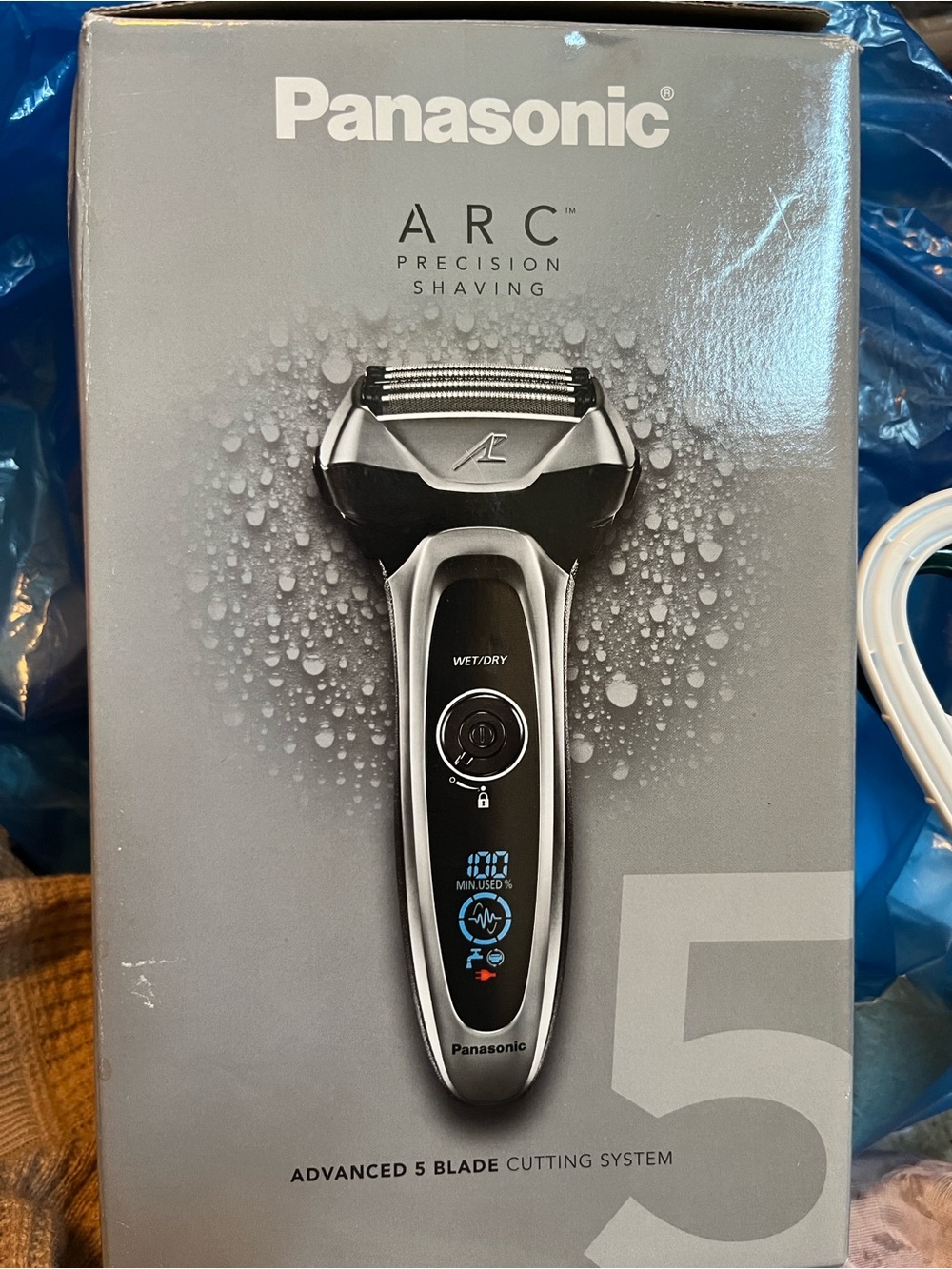 Panasonic ARC Precision Shaver – Black and Silver